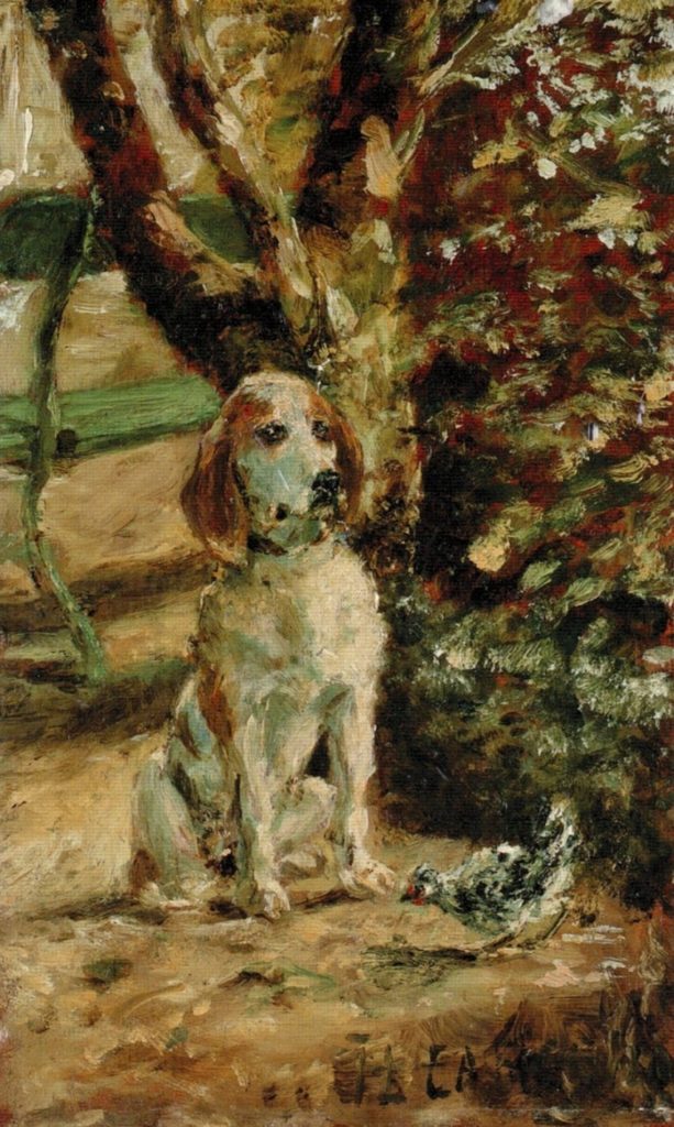 Toulouse-Lautrec Flèche dog image
