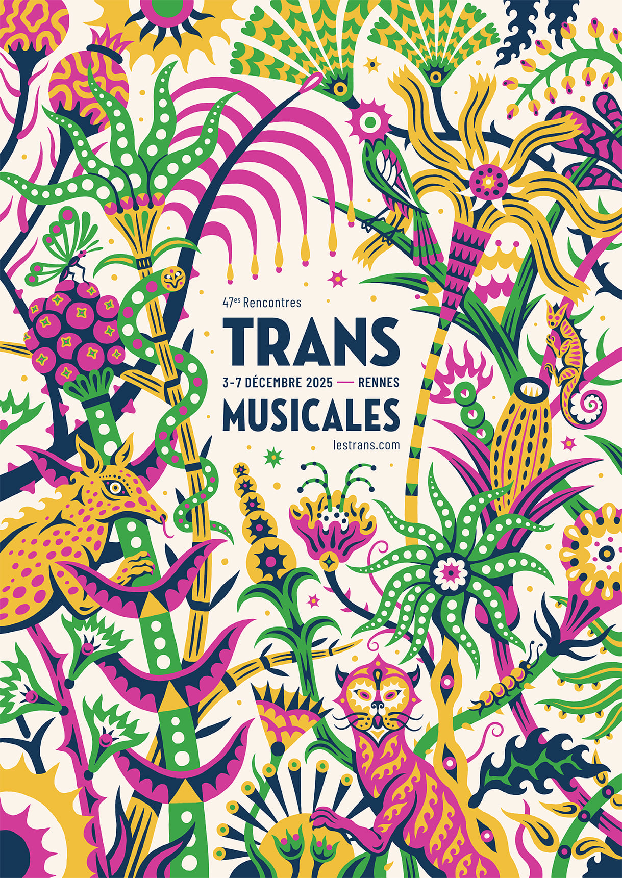 Trans Musicales festival poster2025