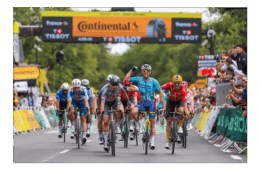 Mark Cavendish at head of pack with 35th win