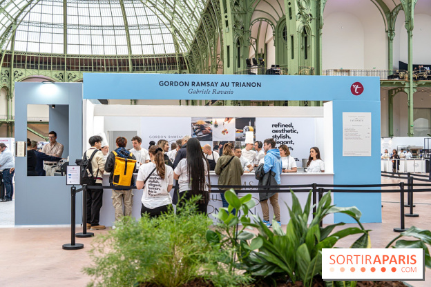 Taste of Paris Grand Palais stand for Gordon Ramsay at Trianon