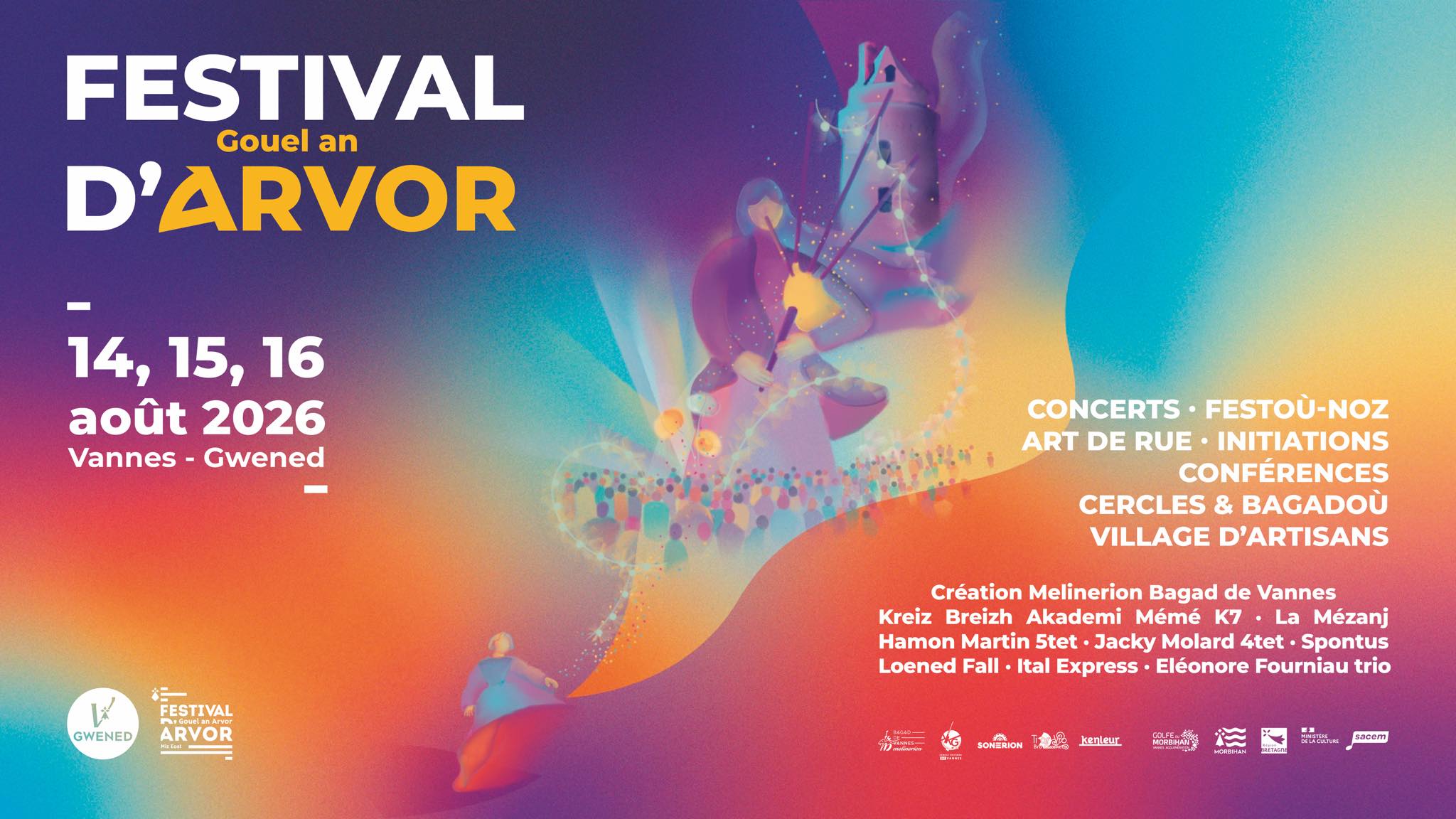 Festival d'Arvor poster 2026